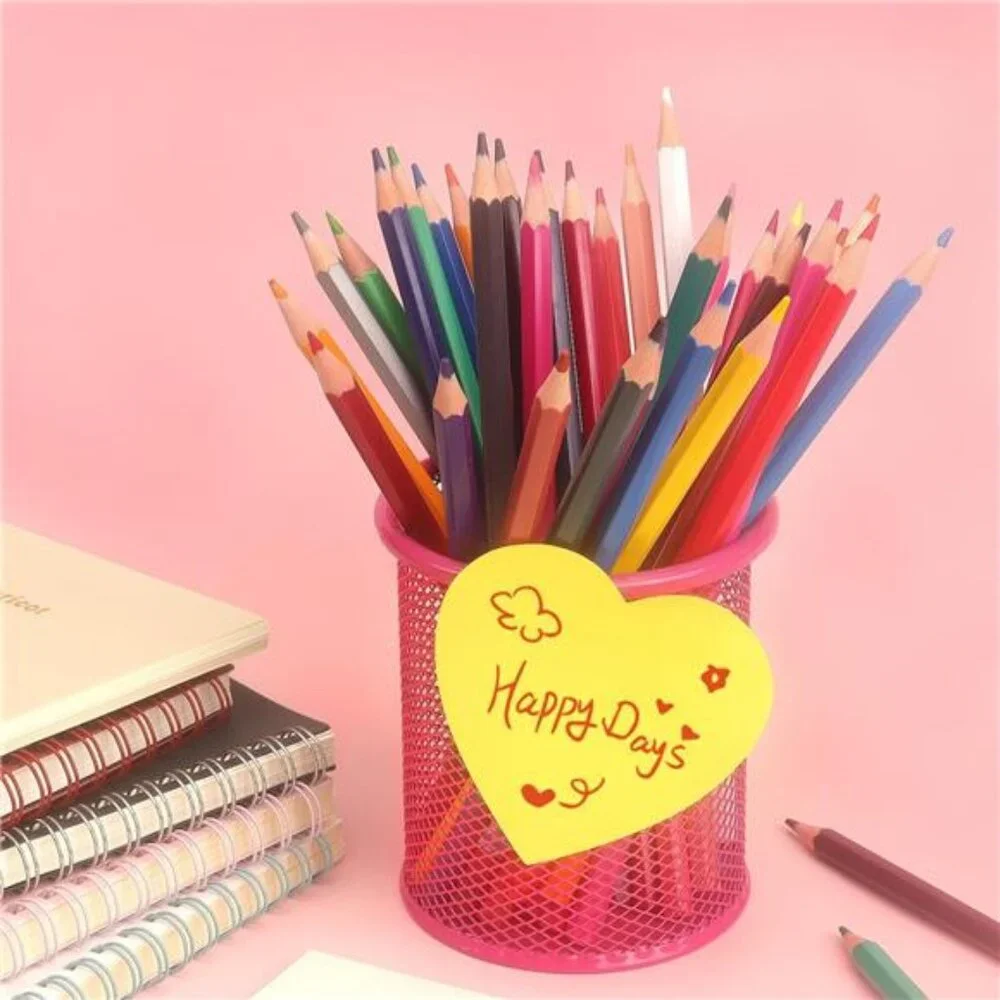Heart Shape Sticky Notes 8 Color Bright Colorful Sticky Pad 75